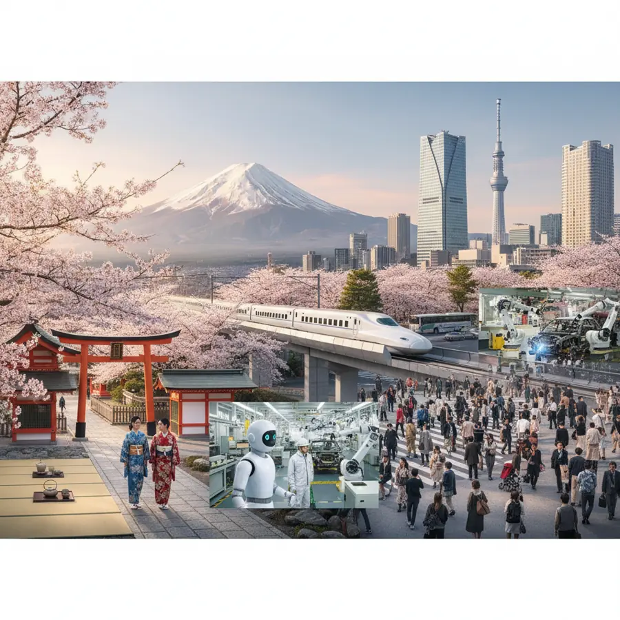 Giới thiệu tổng quan về đất nước Nhật Bản