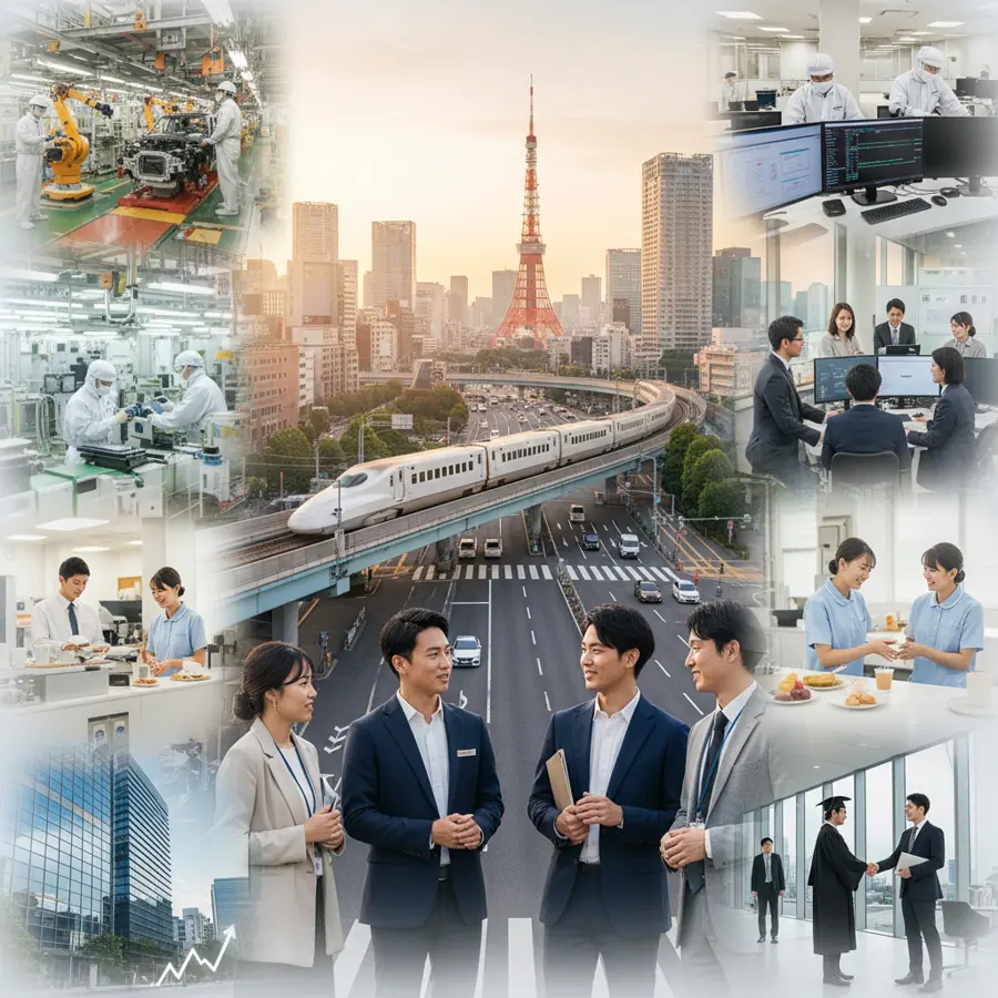 Nền kinh tế và cơ hội việc làm tại Nhật Bản