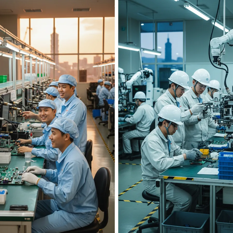 Lợi ích của Nên đi xuất khẩu lao động Đài Loan hay Nhật Bản 2025