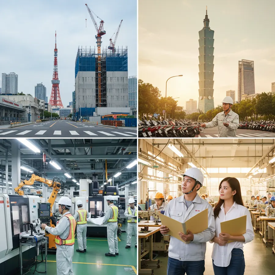 Lợi ích khi tham gia xuất khẩu lao động Nhật – Đài Lợi ích khi tham gia xuất khẩu lao động Nhật – Đài