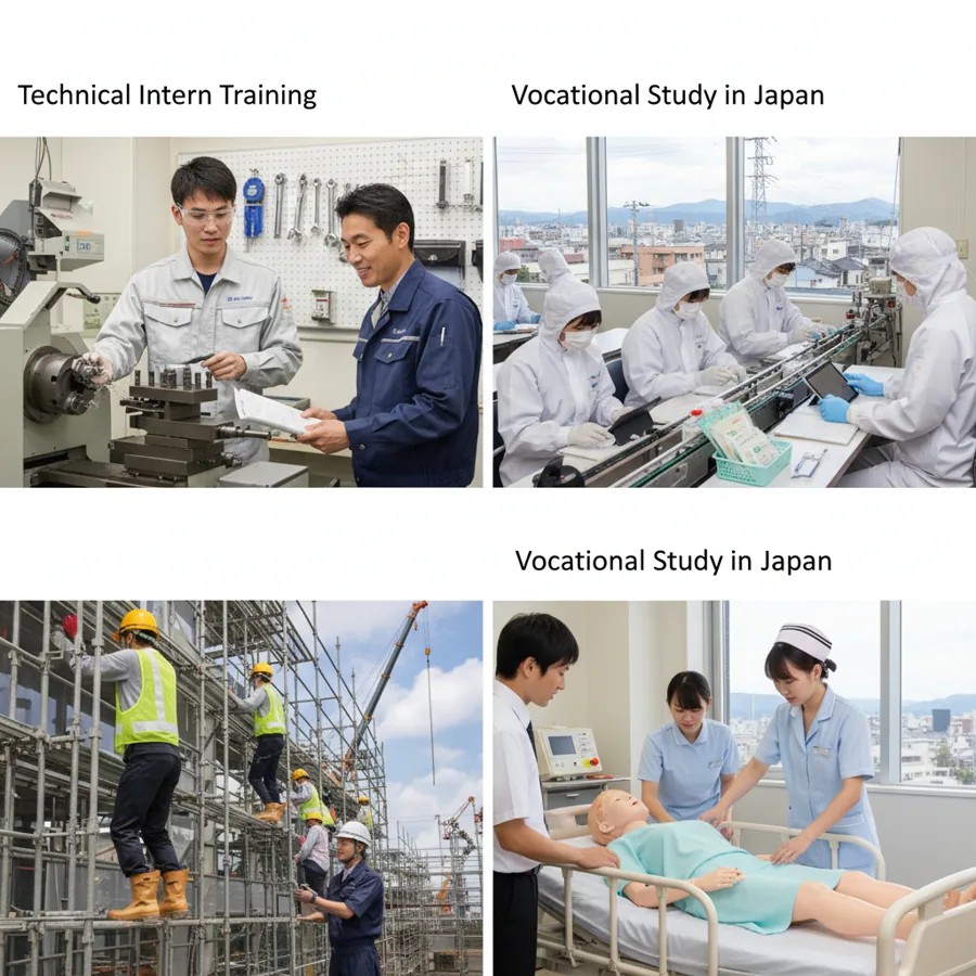 Các hình thức phổ biến khi đi Nhật sau THPT